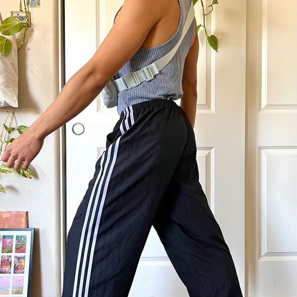 Vintage Nylon Adidas Trackpants - Picture 2 of 7